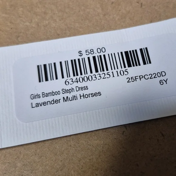 Pink Chicken Purple Dress with Horse Print - Picture 5 of 10